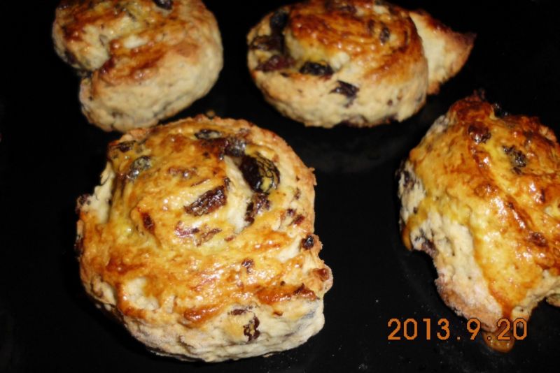 Ślimaczki z rodzynkami