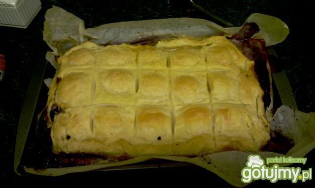 Sliwki i Jagody w Ciesie Francuskim