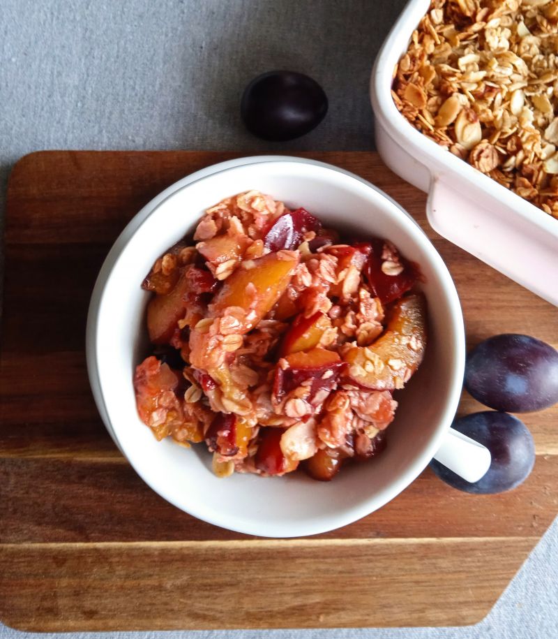 Śliwki pod kruszonką