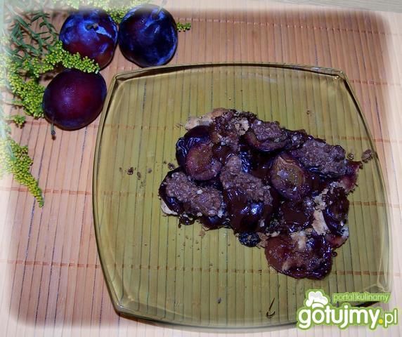 Śliwki pod kruszonką Śliwki pod kruszonką