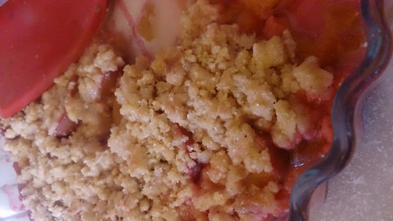 Śliwki z korzenną kruszonką Śliwki z korzenną kruszonką