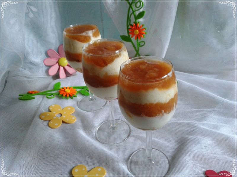 Śliwkowo-jogurtowy deserek