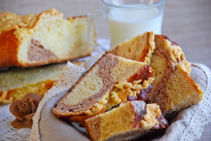 Słodka bułka czterosmakowa