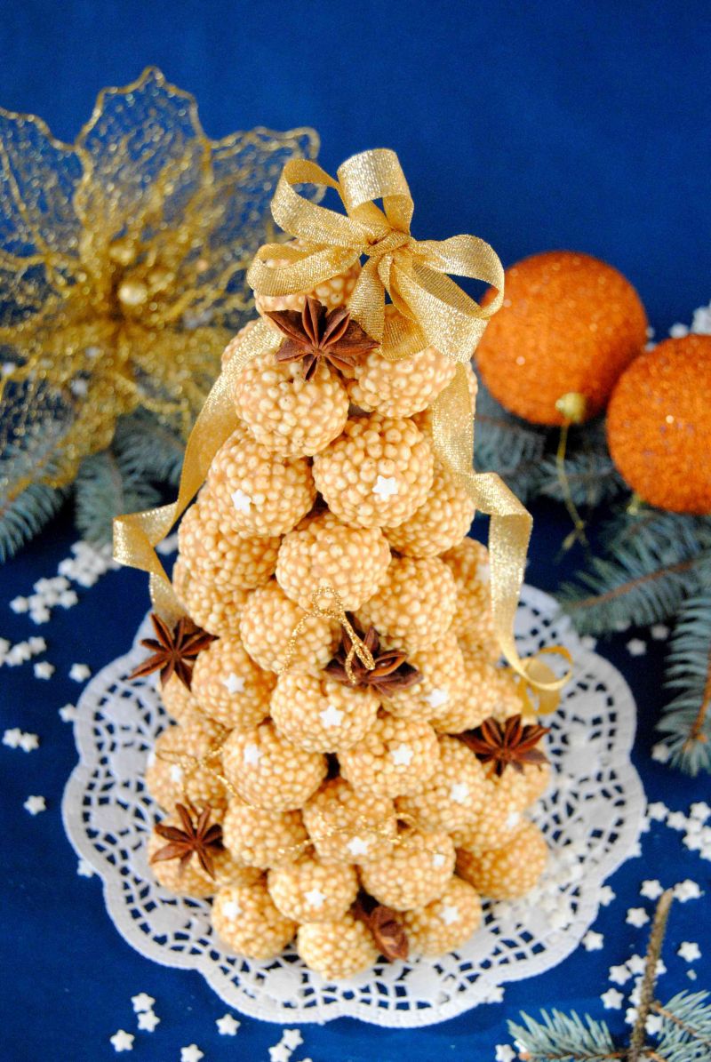 Słodka choinka na świąteczny stół