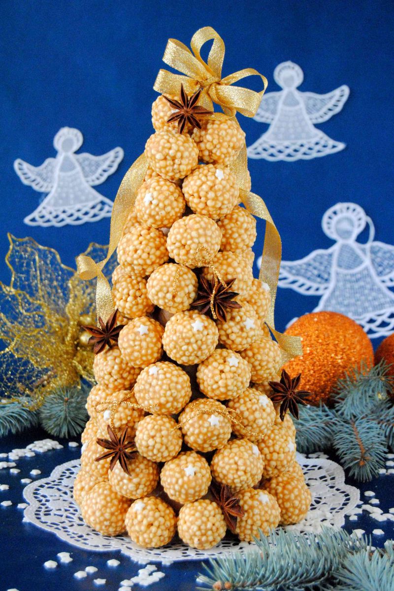 Słodka choinka na świąteczny stół