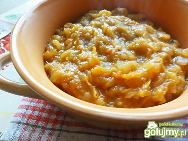 Słodka kapusta z grochem Słodka kapusta z grochem