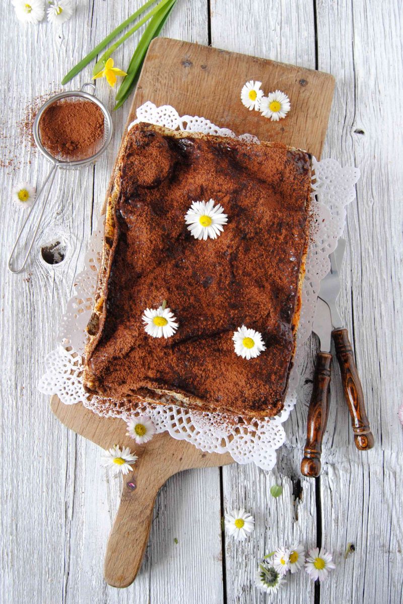 Słodka lasagne z serem Słodka lasagne z serem