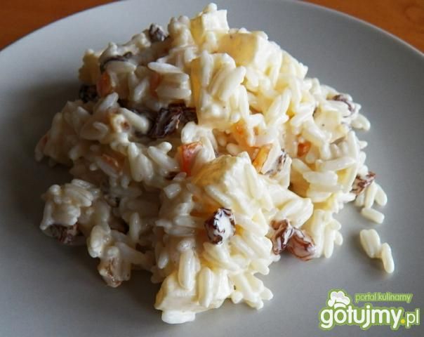 Słodka sałatka ryżowa Słodka sałatka ryżowa