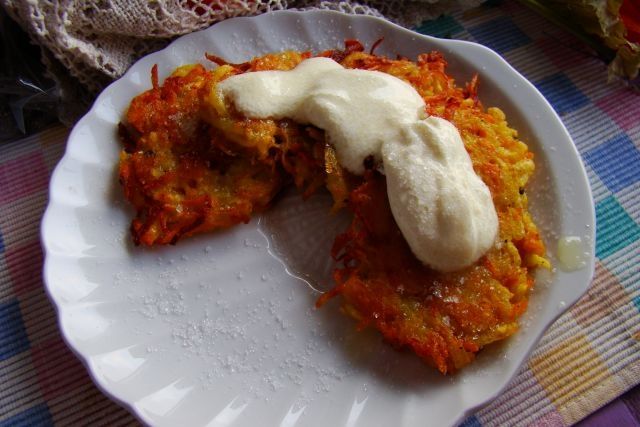 Słodkie placuszki z dyni  Słodkie placuszki z dyni