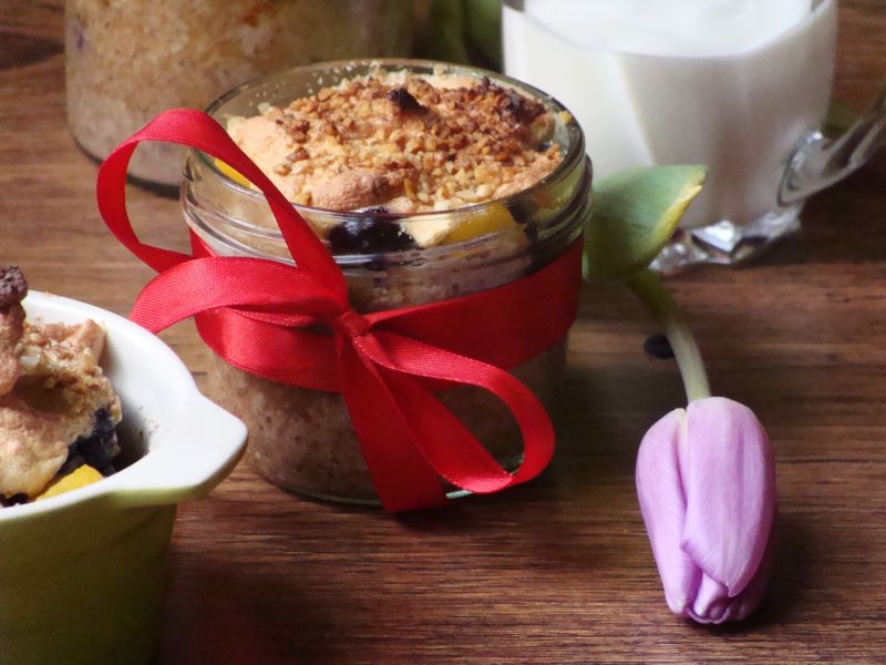 Słodkie zapiekanki z kaszy jaglanej