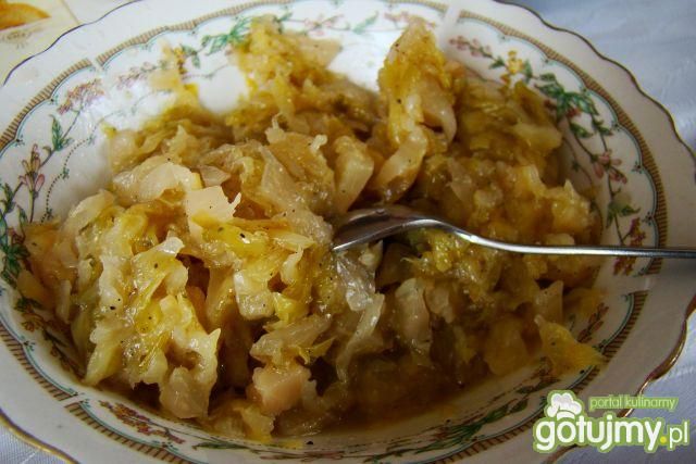 Słodko-kwaśna kapustka na smalcu 