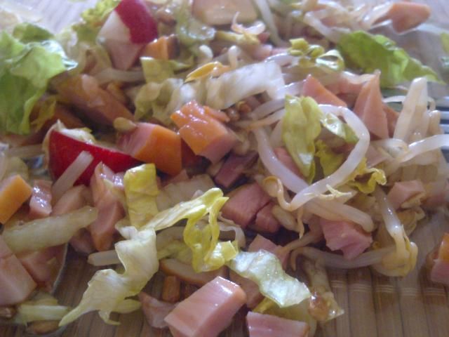 słodko-kwaśna sałata dla dwojga słodko-kwaśna sałata dla dwojga