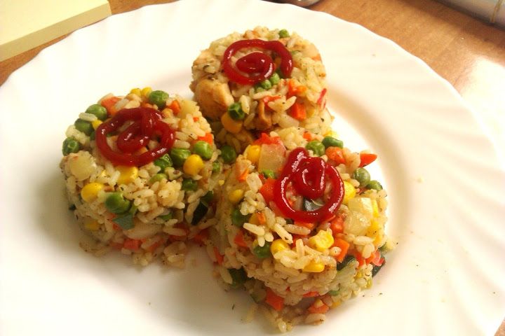 Słodko-kwaśne risotto