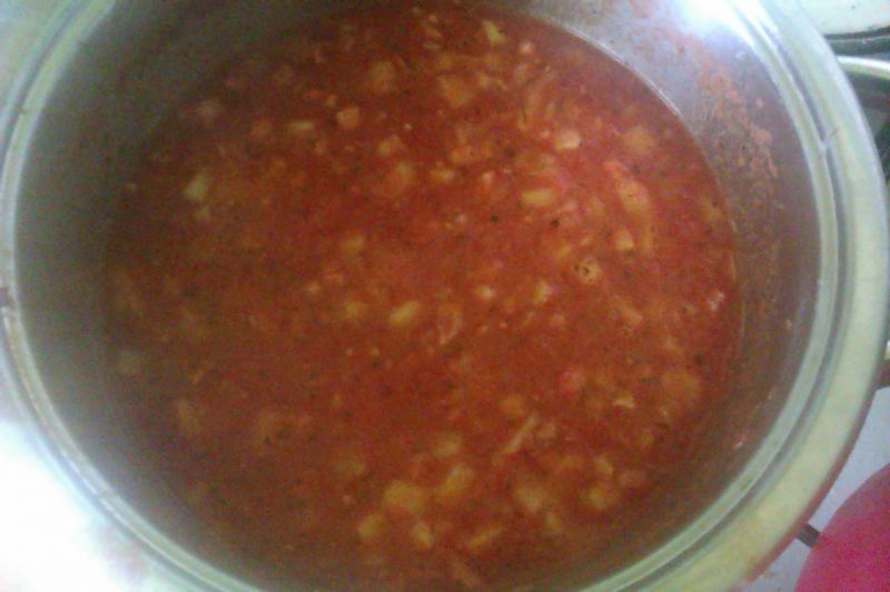 Słodko-kwaśny sos pomidorowy