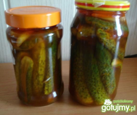 Słodko-ostre ogóreczki na zimę