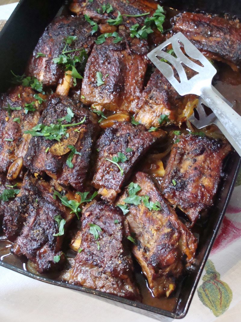 Słodko-ostre żeberka  Słodko-ostre żeberka