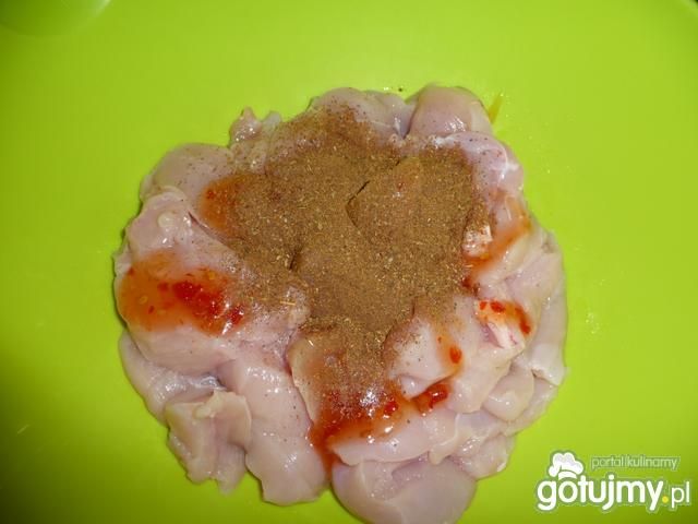 Słodko - pikantny kurczak garam masala