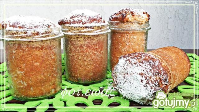 Słoikowe babeczki truskawkowe Słoikowe babeczki truskawkowe