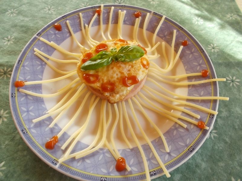 Słoneczka z mortadeli