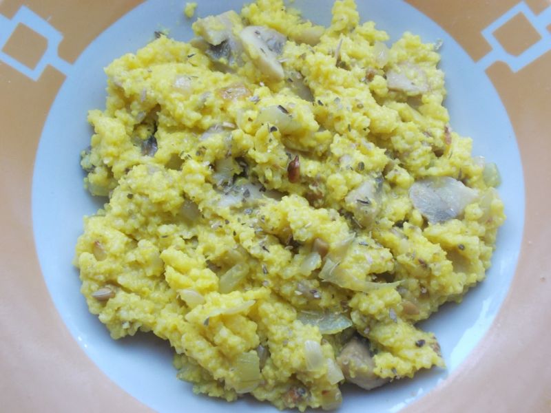 Słoneczna kasza jaglana ze słonecznikiem 