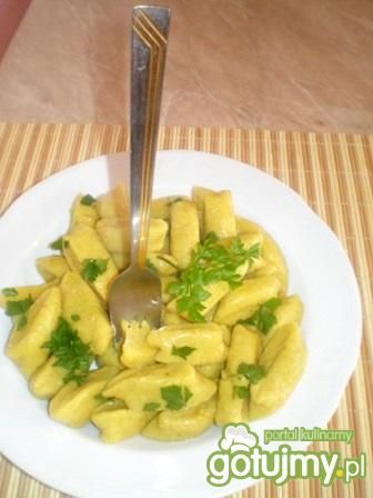 Słoneczne gnocchi z kurkumą i natką Słoneczne gnocchi z kurkumą i natką