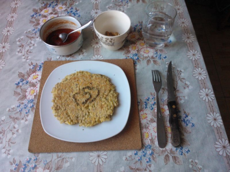 Słoneczny omlet pęczakowy Słoneczny omlet pęczakowy