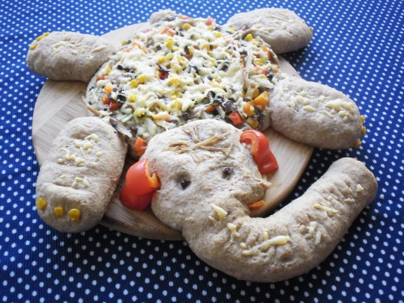 Słonik - razowa pizza