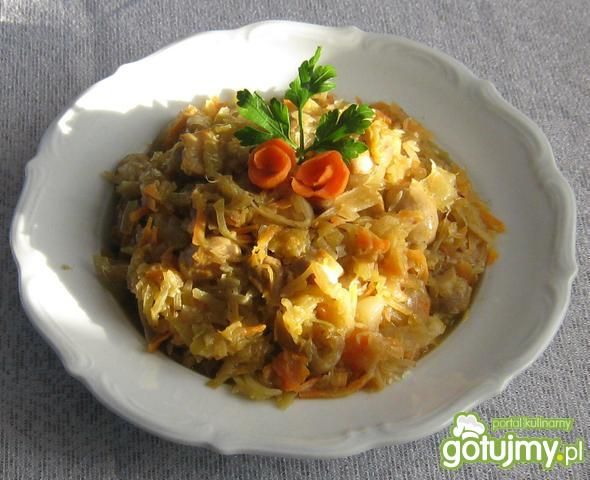 Smaczna kapusta na kościach