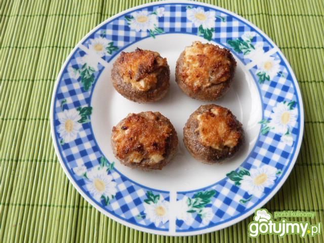 Smaczna przekąska z pieczarek Smaczna przekąska z pieczarek