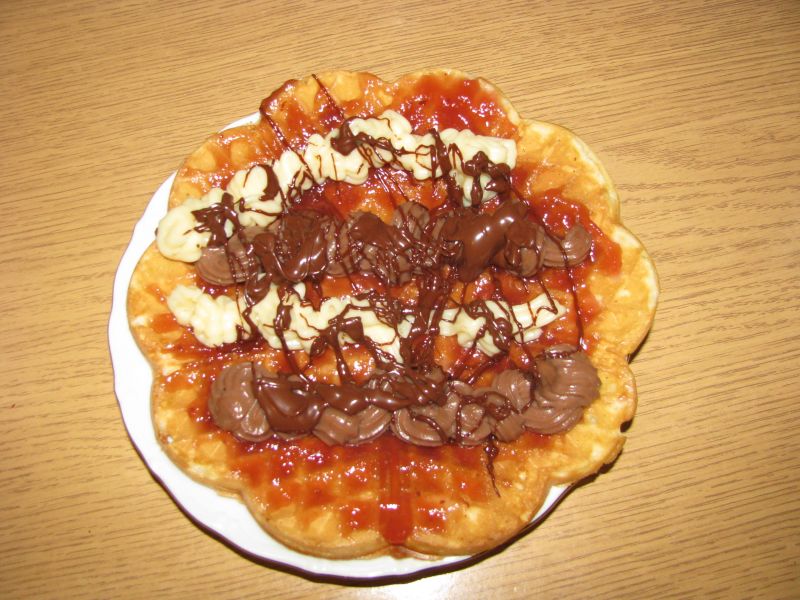 Smaczne, chrupkie gofry Smaczne, chrupkie gofry