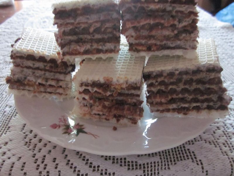 Smaczne  domowe wafelki Smaczne  domowe wafelki