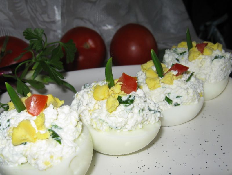 Smaczne jajka na śniadanie