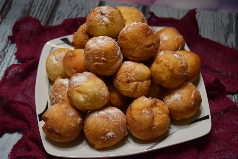 Smaczne pączusie serusie