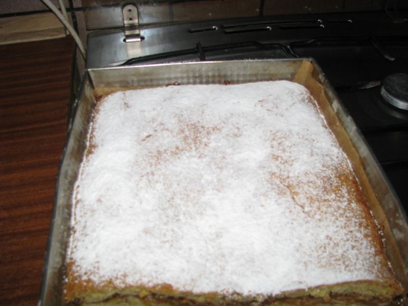 Smaczny domowy jabłecznik