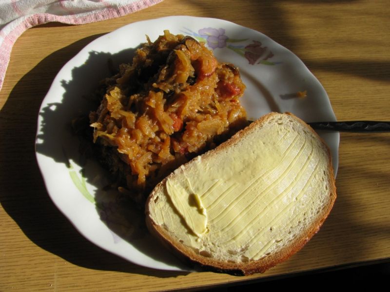 Smaczny, grzybowy bigos Smaczny, grzybowy bigos