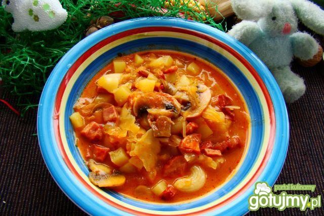 Smaczny kociołek kapusciany  Smaczny kociołek kapusciany