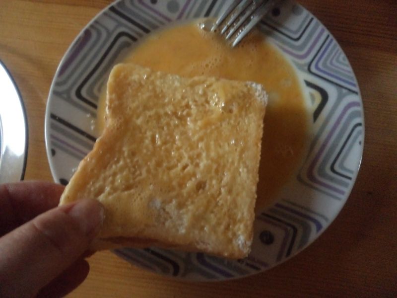 Smaczny tost Monte Christo 