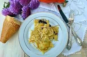 Smaki włoski i polskie w jednym daniu- Raviolli
