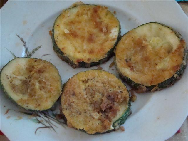 smażona cukinia  smażona cukinia