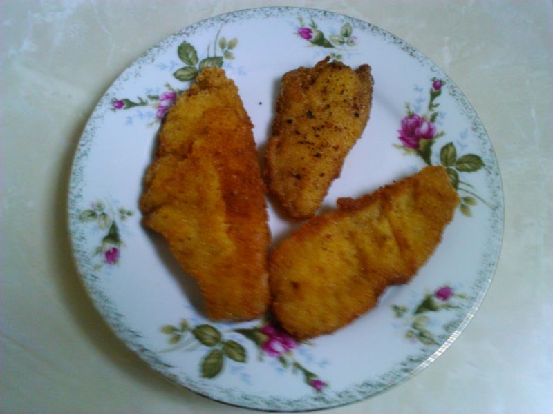 Smażona panga w ziołach 