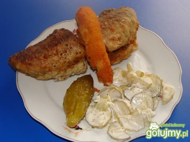 Smażona rybna tuszka. Smażona rybna tuszka.