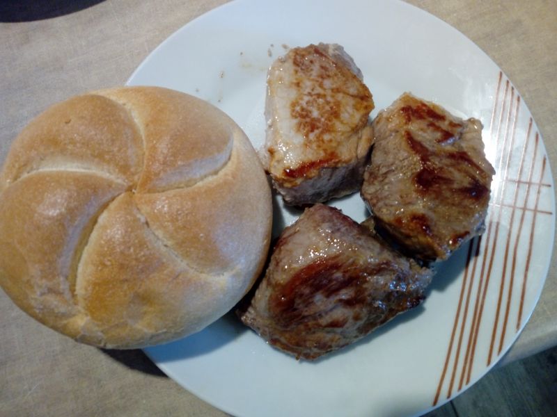 Smażona szynka wieprzowa