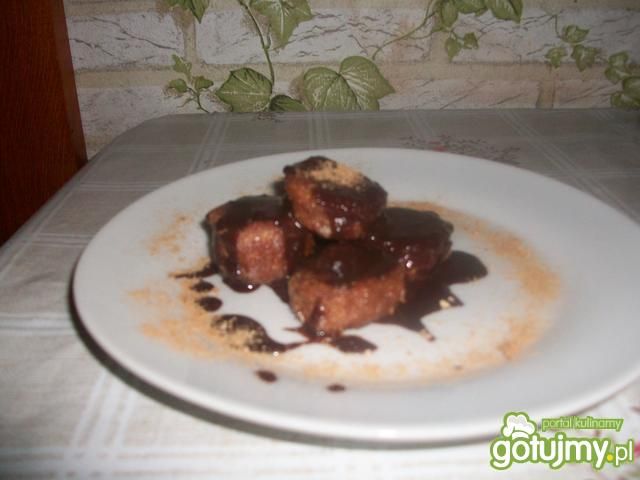 Smażone banany w chrupkiej panierce Smażone banany w chrupkiej panierce