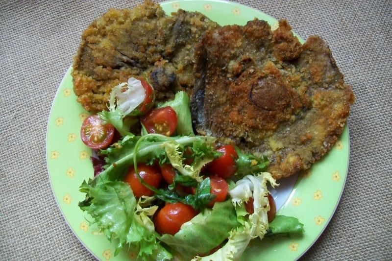 Smażone kanie a'la schabowy Smażone kanie a'la schabowy