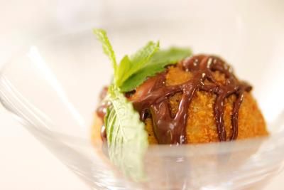 Smażone lody na deser Smażone lody na deser