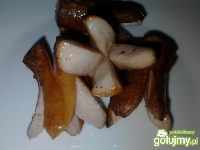 Smażone paróweczki