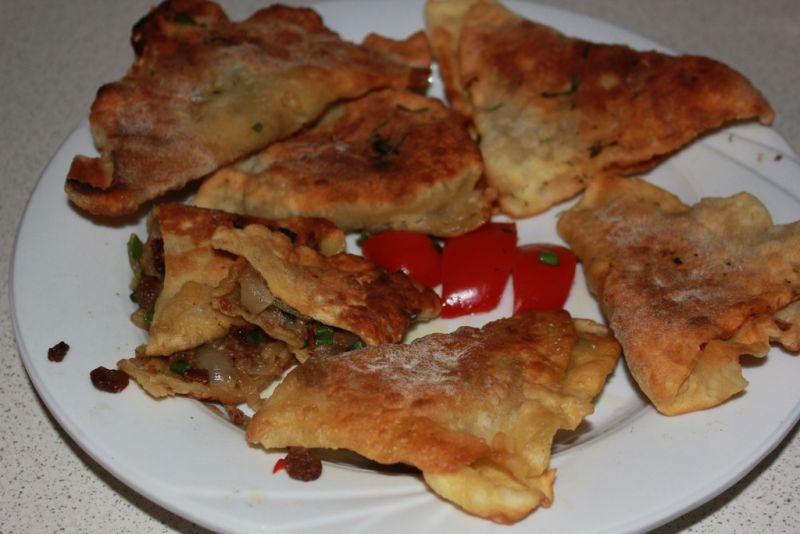 Smażone pierogi 