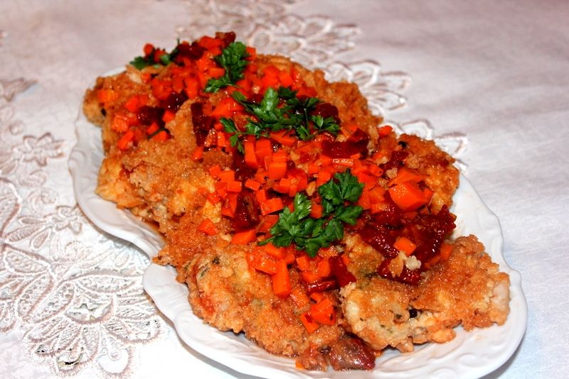 Smażone skrzydełka w occie Smażone skrzydełka w occie