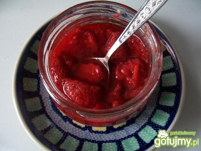 Smażone truskawki Smażone truskawki