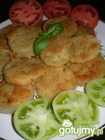 Smażone zielone pomidory  Smażone zielone pomidory